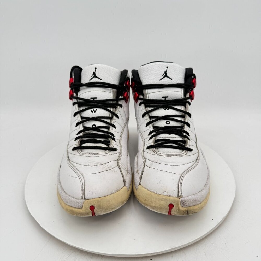 Nike Air Jordan 12 Twist Men Size 9.5 CT8013-106 White Black University Red Shoe - Picture 2 of 11